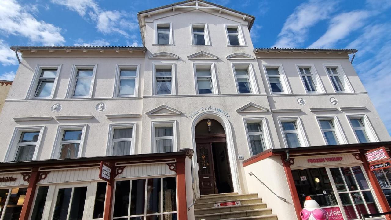 Haus Borkumitte Appartement Hohes Riff Kültér fotó
