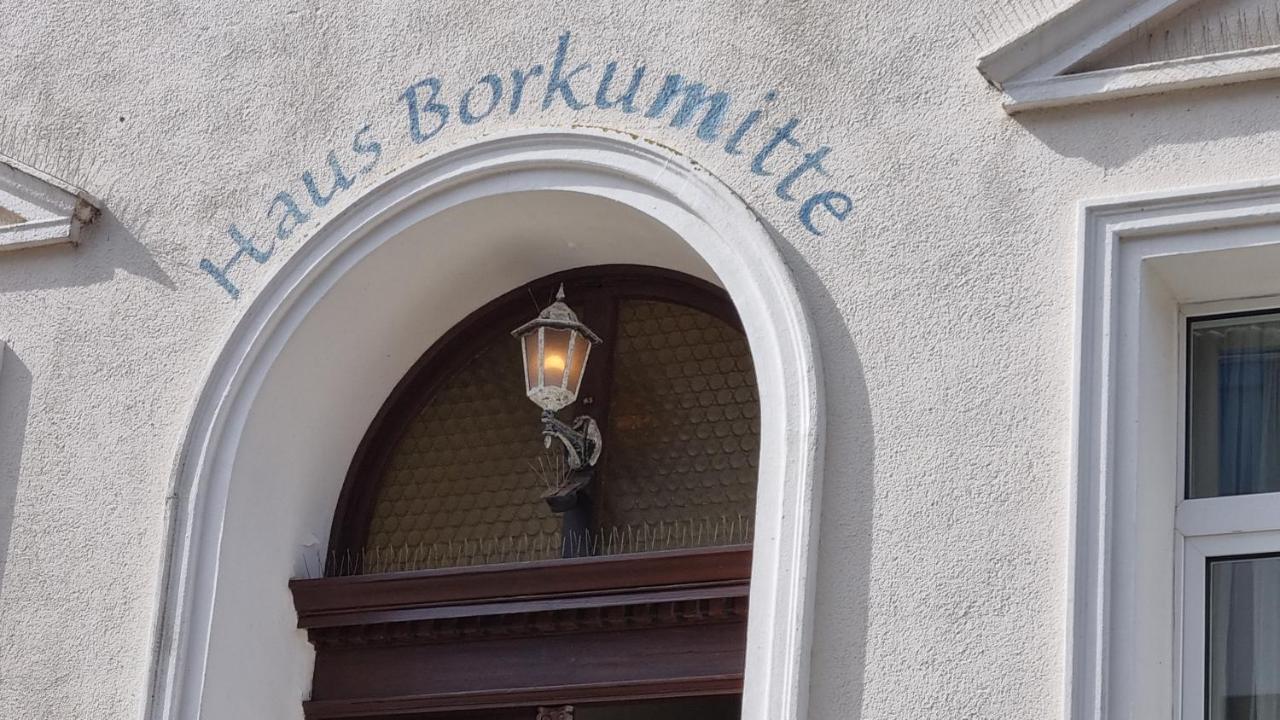 Haus Borkumitte Appartement Hohes Riff Kültér fotó