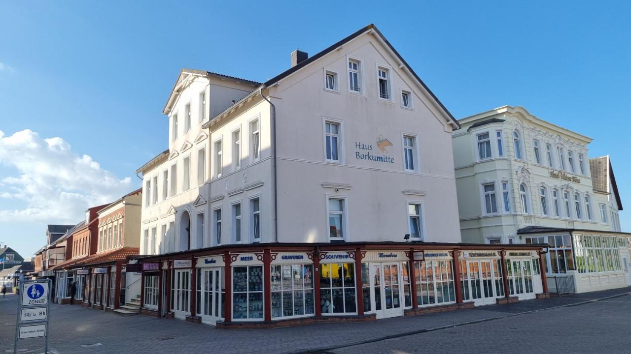 Haus Borkumitte Appartement Hohes Riff Kültér fotó